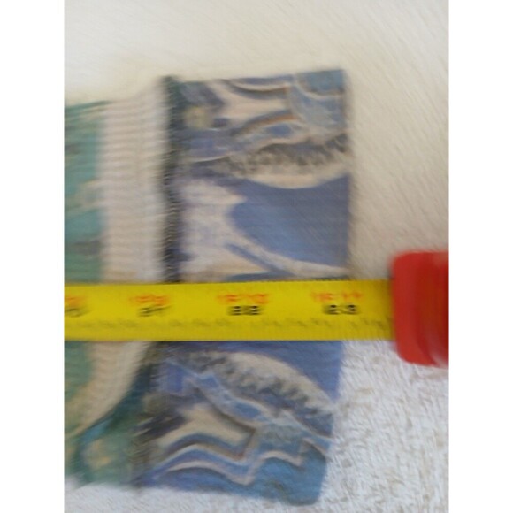 One World Womens Top Blouse Gray Blue Long Sleeve Scoop Neck Rhinestone Size 1X - Picture 13 of 15